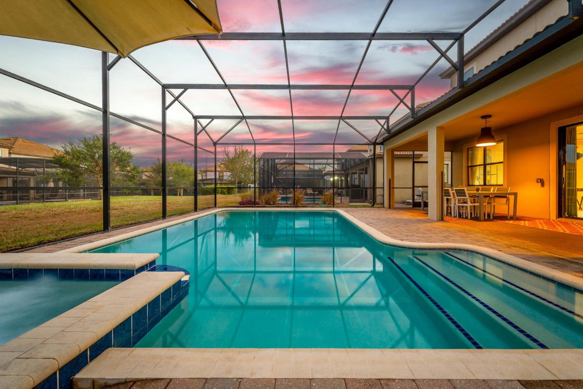 Heated Pool + Free Waterpark + Lazy River + Grill Davenport Exterior foto