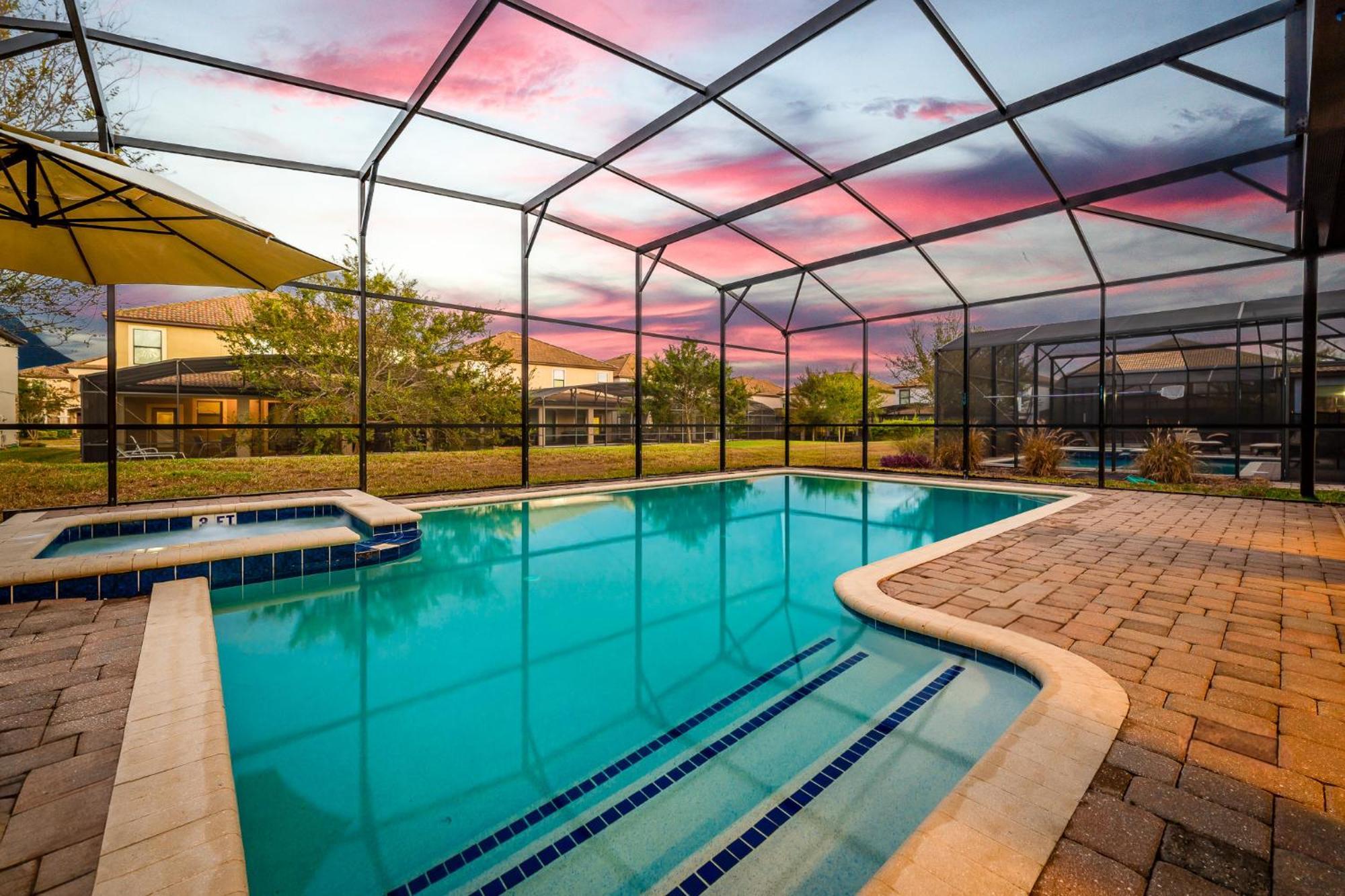 Heated Pool + Free Waterpark + Lazy River + Grill Davenport Exterior foto